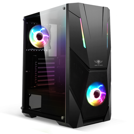 Boitier PC gaming ATX Rogue V ARGo noir - SPIRIT OF GAMER - BOIT8002RASOG