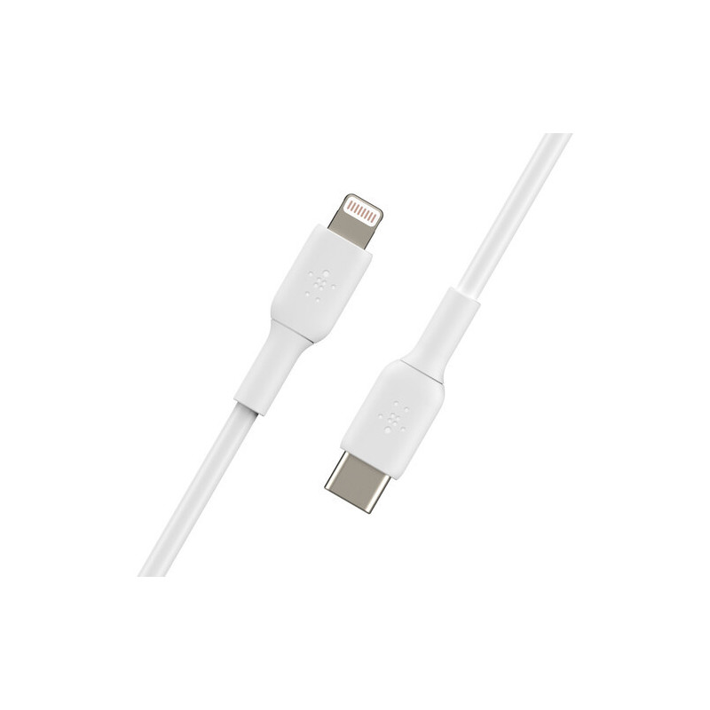 Câble BoostCharge Flex USB-A vers Lightning 3.3" Blanc - BELKIN - CABBNCAA003BT1MWHBEL