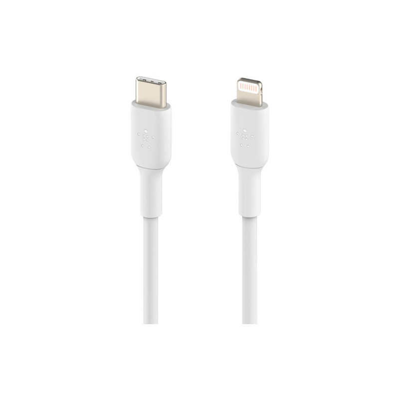 Câble BoostCharge Flex USB-A vers Lightning 3.3" Blanc - BELKIN - CABBNCAA003BT1MWHBEL