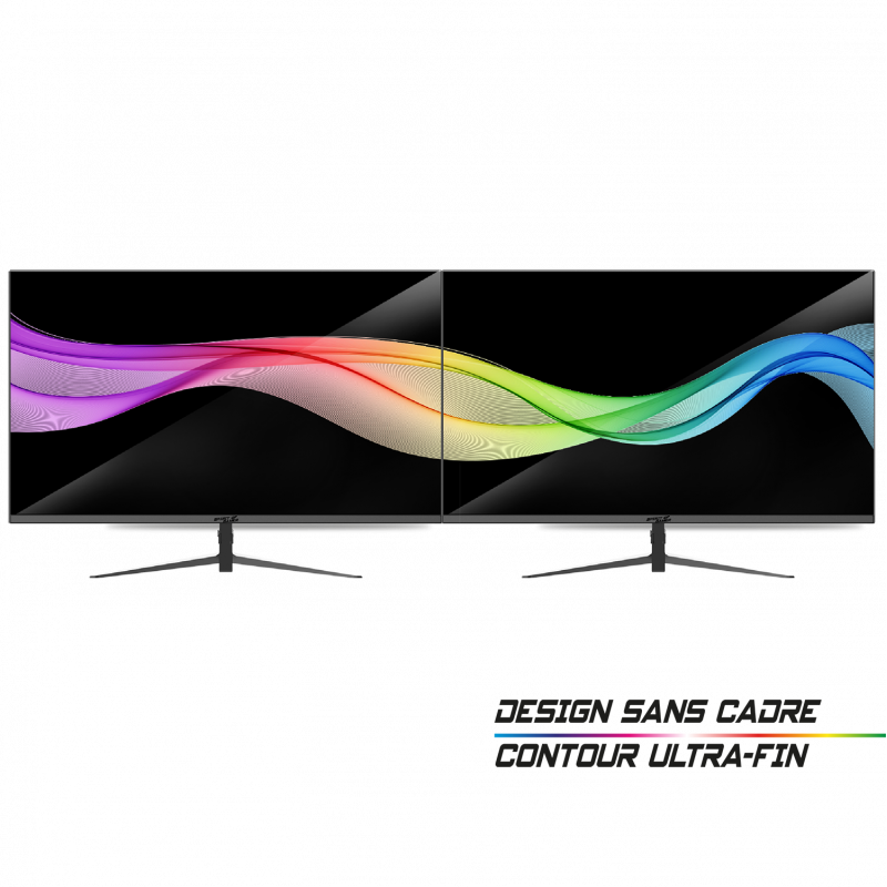 Ecran PC gaming Epic 23.8" FHD IPS 165Hz Noir - SPIRIT OF GAMER - ECRE24I165SOG