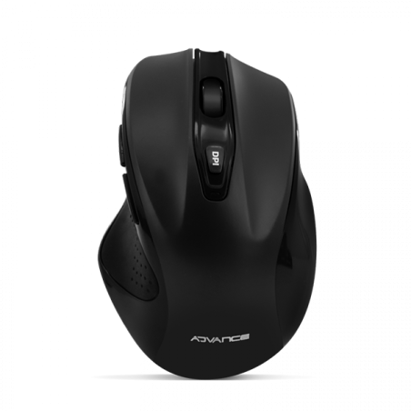 Souris sans fil Shape 6D 2400Dpi noir - ADVANCE - SOURSSHAPEBKADVA