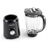 Blender avec 2 Lames Inox  500w 1.5L Noir - KITCHENCOOK - BSTURBOBLACK