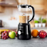 Blender avec 2 Lames Inox  500w 1.5L Noir - KITCHENCOOK - BSTURBOBLACK