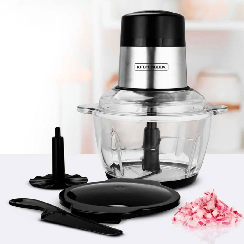 Hachoir électrique 2L 300W Noir - KITCHENCOOK - MIXPOD2000