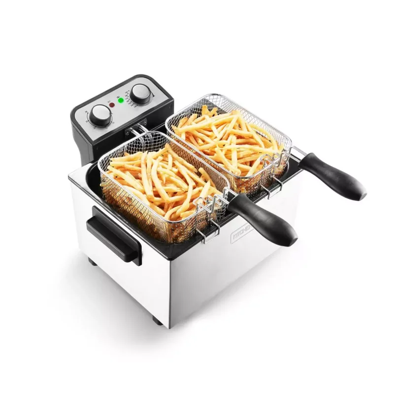 Friteuse électrique semi professionnelle en INOX 2,2 à 3,5 litres