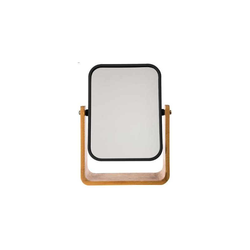 Miroir à Poser Bambou Naturel et Noir