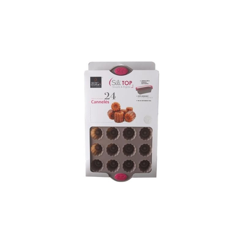 MOULE SILICONE RIGIDE SILITOP 24CANN