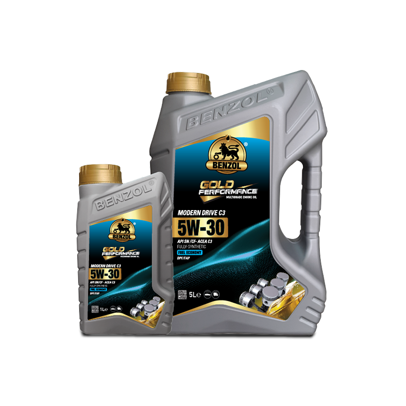 Huile moteur 5W30 C2 C3 1L - BENZOL - 5W30-001