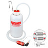 Valve de purge de frein avec bouteille de réception - TOPTUL - JECF0180