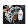 Valve de purge de frein avec bouteille de réception - TOPTUL - JECF0180