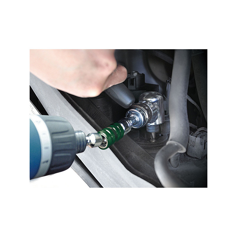 Outil de forage et vissage à angle d'attaque 90° PH2x25mm - TOPTUL - FTGC0808