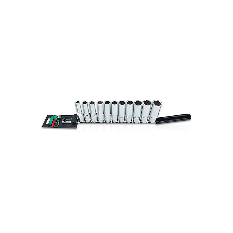 Jeu de rails à douilles profondes 1/2" 11pcs - TOPTUL - GAAQ1106