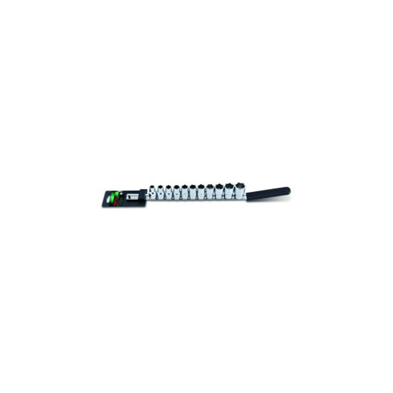 Jeu de rails à douilles 6PT 1/2" 11pcs - TOPTUL - GAAQ1103
