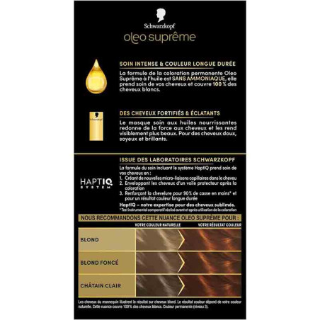 Coloration permanente oleo suprême cuivré profond 6-76 165mL - SCHWARZKOPF - 35868
