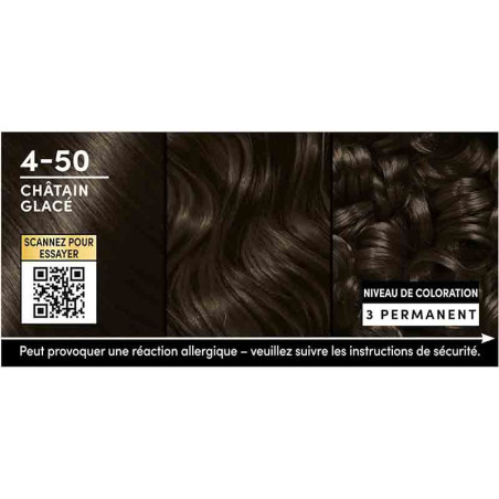 Coloration permanente oleo suprême châtain 4-50 165mL - SCHWARZKOPF - 35856