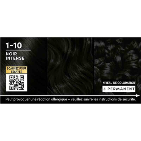 Coloration permanente oleo suprême noir Intense 1-10 165mL - SCHWARZKOPF - 35848