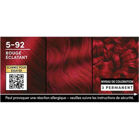 Coloration permanente oleo suprême rouge éclatant 5-92 165mL - SCHWARZKOPF - 35872