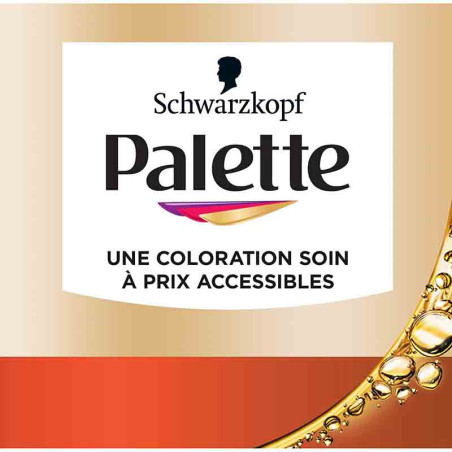 Coloration permanente cheveux crême soin palette blond terracotta 8-70 - SCHWARZKOPF - 35273