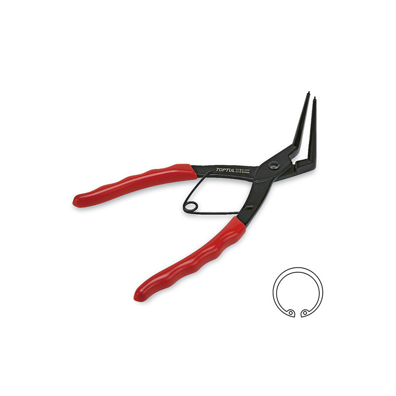 Pince pour circlips longue à 90° - TOPTUL - DCBJ1307