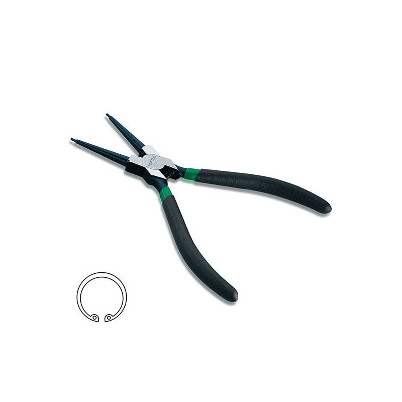 Pince pour circlips droite 7" - TOPTUL - DCAD1207