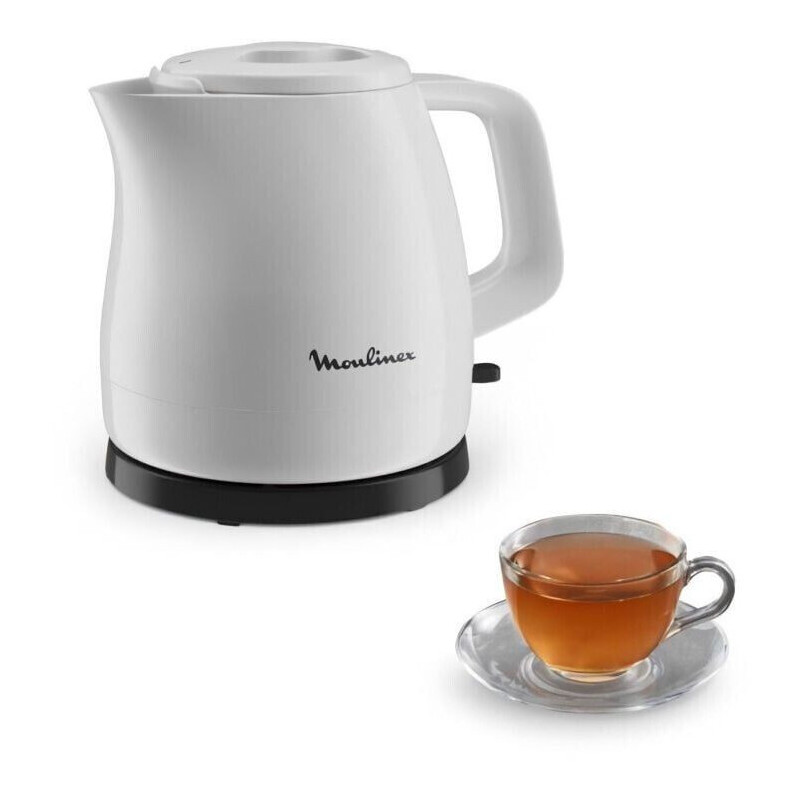 Bouilloire électrique 2400W 0.8L Blanc - MOULINEX - BY153B10