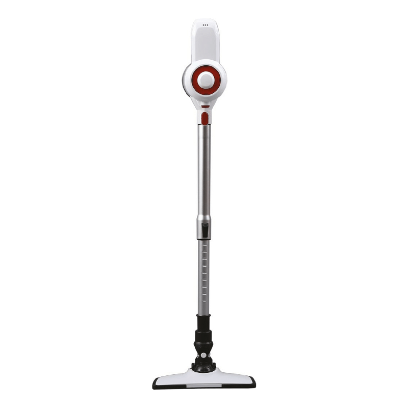 Aspirateur balai filaire 2en1 600W blanc/rouge - 7LINE - MJ1901A