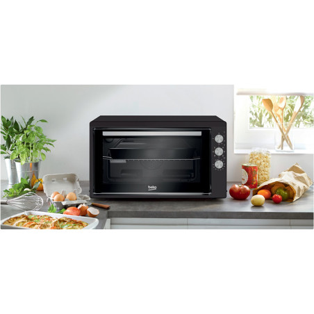 Four à poser multifonctions 50L 2400W noir - BEKO - BMF50CB