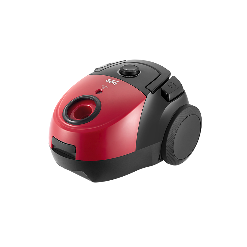 Aspirateur traineau avec sac 800W Noir/Rouge - BEKO - VCC34801AR