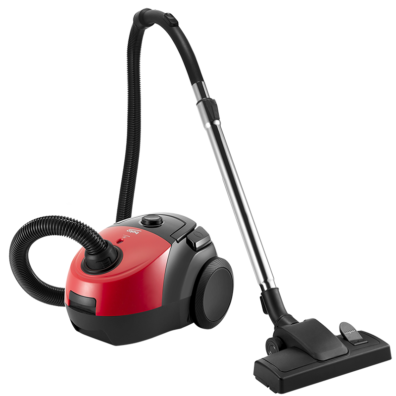 Aspirateur traineau avec sac 800W Noir/Rouge - BEKO - VCC34801AR