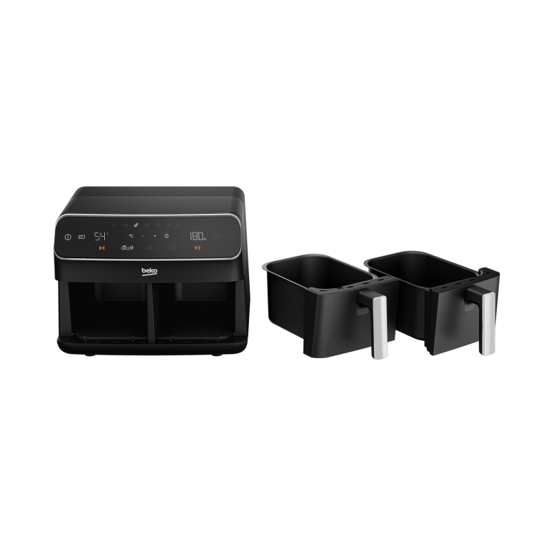 Friteuse sans huile à air chaud ExpertFry 2400W Noir - BEKO - FRL5388B