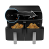 Friteuse sans huile à air chaud ExpertFry 2400W Noir - BEKO - FRL5388B