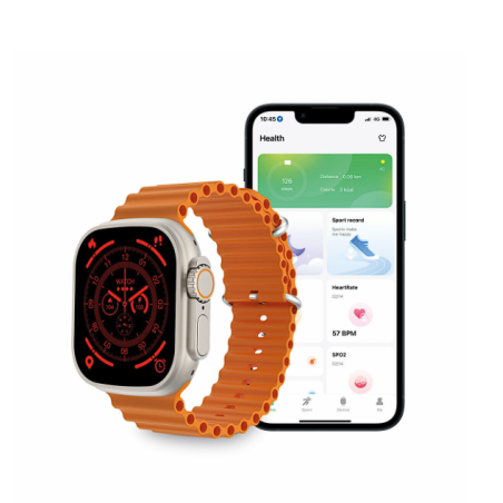 Montre Intelligente Urban Plus 2,05" Orange - KSIX - BXSW15CH