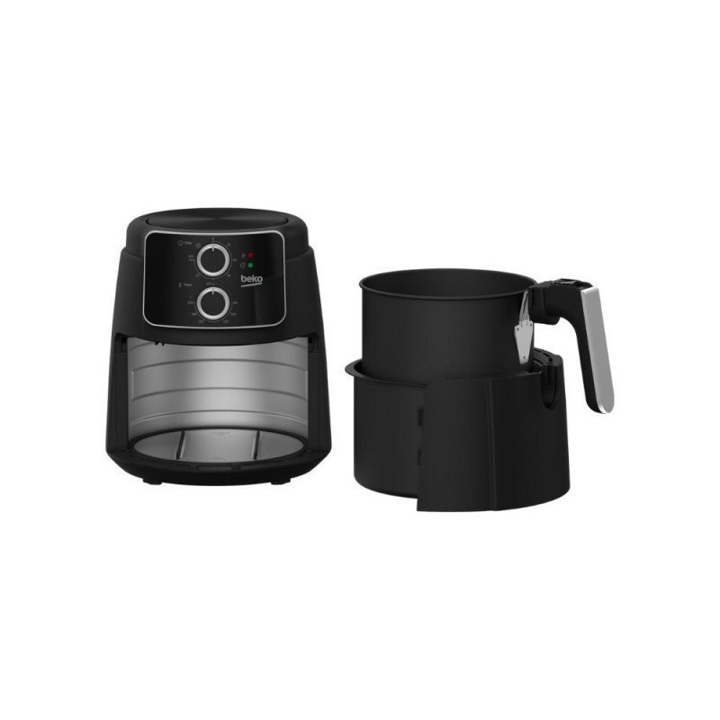 Friteuse sans huile à air chaud multifonction 3,9L 1500W Noir - BEKO - FRL2242B