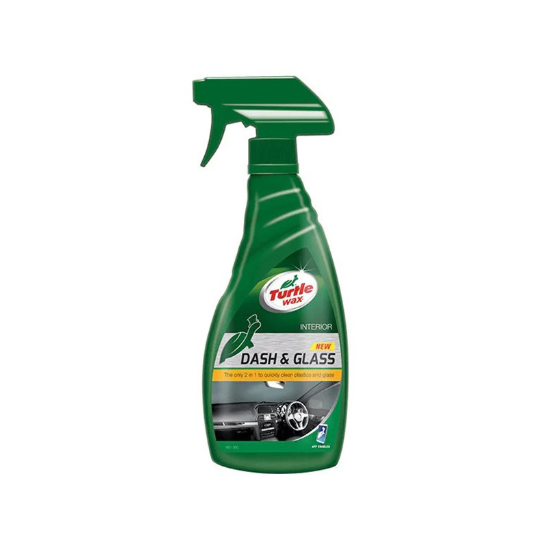 Nettoyant vitres & plastiques intérieur Green Line Dash & Glass 500mL - TURTLE WAX - 1830885