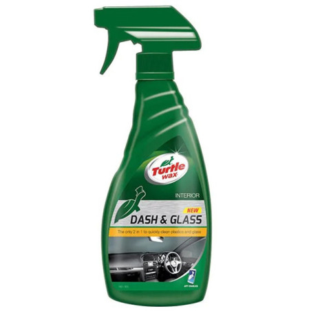 Nettoyant vitres & plastiques intérieur Green Line Dash & Glass 500mL - TURTLE WAX - 1830885