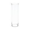 Vase Cylindre Transparent Clear H50 cm
