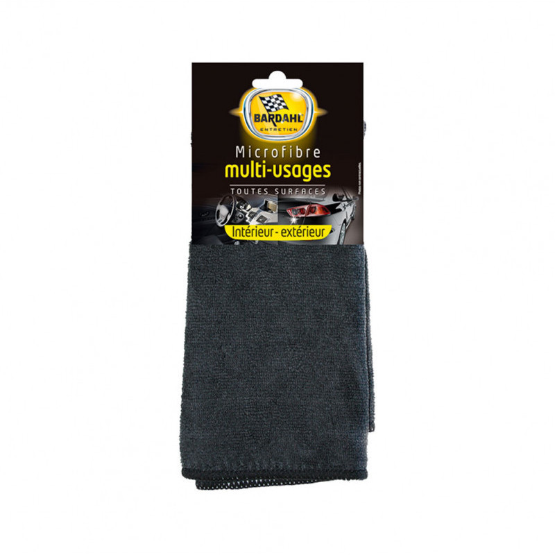 Chiffon microfibre multi-usages 40x40 noir - BARDAHL - 38924
