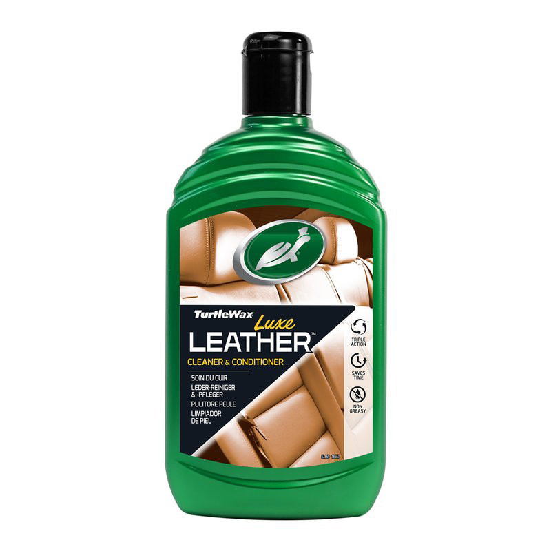 Rénovateur cuir de luxe pour intérieur de voiture 500mL - TURTLE WAX - 1830622