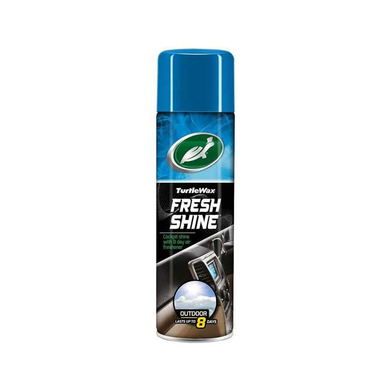 Désodorisant nettoyant pour plastique Fresh Shine 500ml - TURTLE WAX - 1830886