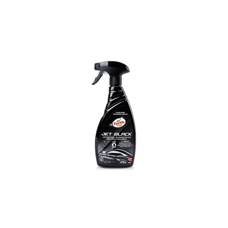 Cire de polissage en spray Jet Black 500ml - TURTLE WAX - 1830930