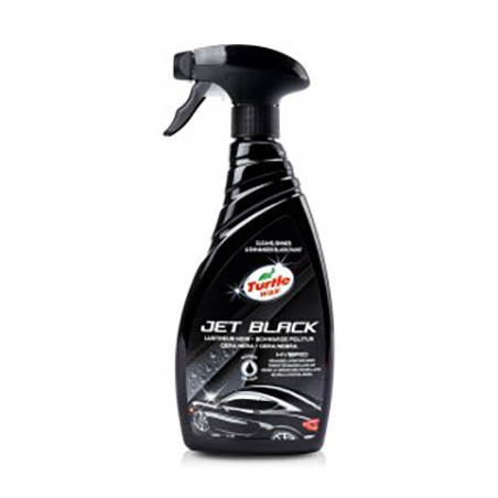Cire de polissage en spray Jet Black 500ml - TURTLE WAX - 1830930