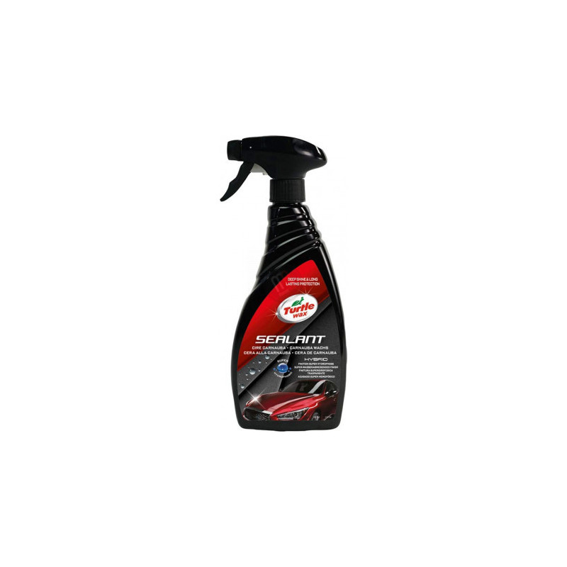 Spray Sealant Hydrophobic Wax avec cire Carnauba 500ml - TURTLE WAX - 1830931