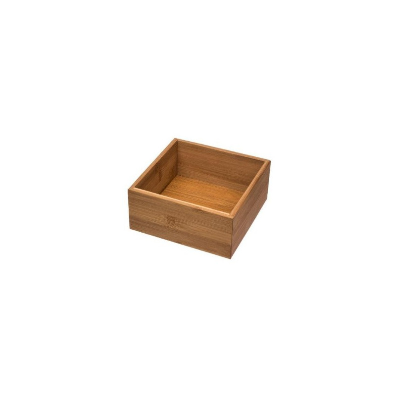 Organisateur Bambou Tidysmart 15 x 15 x 7 cm