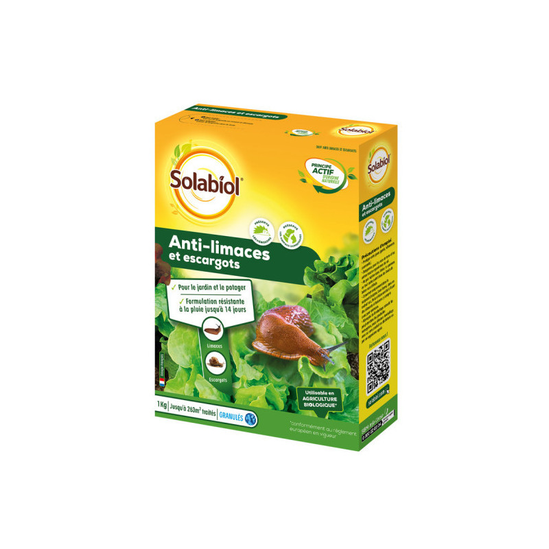 Anti-Limaces et escargots 750g - SOLABIOL