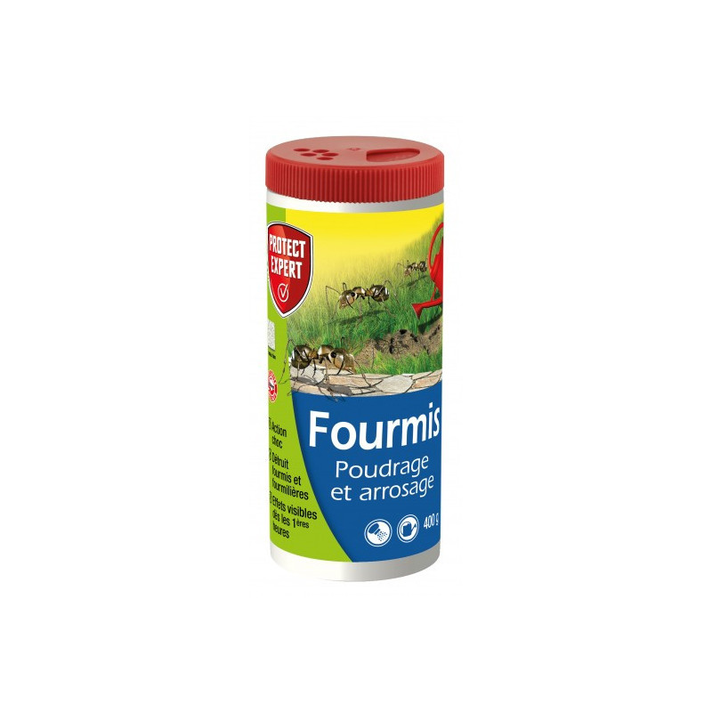 Produit fourmis poudrage et arrosage 400g