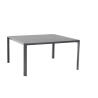 Table extensible Idaho aluminium anthracite, 8 places - NATERIAL