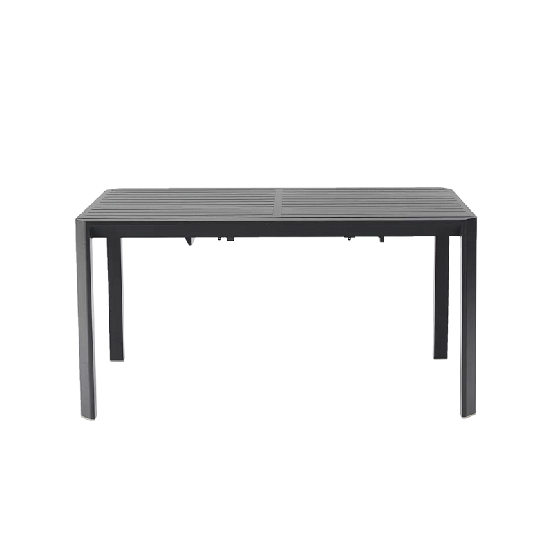 Table extensible Idaho aluminium anthracite, 8 places - NATERIAL