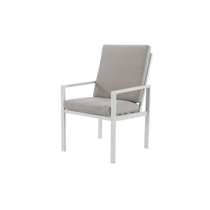 Lot de 2 fauteuils de jardin aluminium Las vegas - NATERIAL