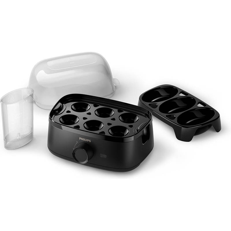 Cuiseur à oeufs électrique 400W Noir - PHILIPS - HD9137/90