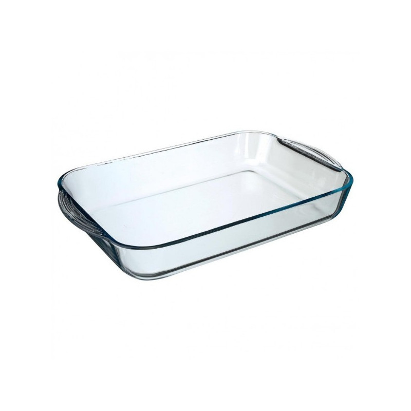 Plat à Four Rectangulaire Verre 40 x 25 cm